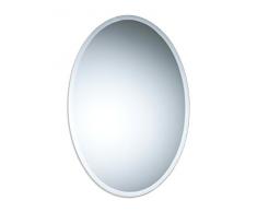 Oval Badezimmerspiegel, Badspiegel, Wandspiegel, Spiegel, Schöne Qualität Spiegel für Ihr Bad, Schlafzimmer, Halle oder andere Räume in Ihrem Zuhause - 70cm x 50cm