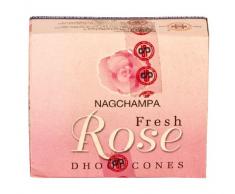 Räucherkegel Nag Champa Fresh Rose, Räucherkegel Nag Champa Fresh Rose 12 Kegel
