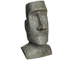 Design Toscano Osterinsel-Monolith Ahu Akivi Moai: Schreibtisch