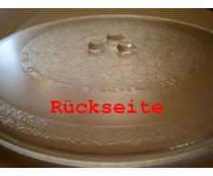 Mikrowelle Drehteller UNI DU = 255 mm / 25.5 cm / Mikrowellenteller / Glasteller für Mikrowelle / Ersatzteller / Ersatz-Drehteller