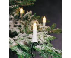 Konstsmide 2001-000 Baumkette mit Topbirnen / für AuÃen (IP44) / 230V AuÃen / 16 klare Birnen / grünes Kabel