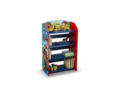 Delta TB83307PW Paw Patrol faltbare Spielzeugtruhe, Stoff, blau, 55 x 37 x 32 cm