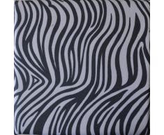 Wäschehocker Dekorativ und Praktisch, Größe:38x38x38;Design:Zebra