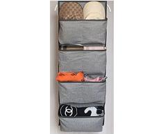 Kreative Mode Grau Wand hängenden Beutel 7 Tasche Tür zurück Hängeorganizer 33X91CM
