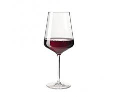 Leonardo 014790 Set 6 weinglas Puccini, klar, rot
