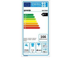 Gorenje WA7840 Waschmaschine FL / A+++ / 7 kg / 1400 UpM / Weiß / Senso Care-Waschsystem / Startzeitvorwahl 24 h
