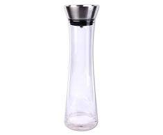 Glas Caraffe 1 Liter Caraffen Wasserkaraffe Wasser Karaffe Krug Glas Karaffen Wasserausgießer Wasserkrug Glaskaraffe