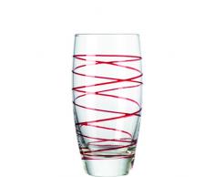 montana LD Becher :swirl 6/Set farbig sortiert, Longdrinkbecher Saftglas Wasserglas