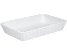 Küchenprofi 750118235 Auflaufform, rechteckig 35 cm aus Hartporzellan