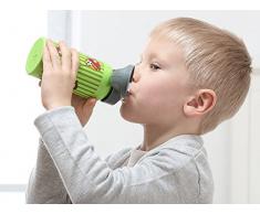 sigikid, Jungen, Trinkflasche mit Drehverschluss 0,4 l, Fußballer Kily Keeper, Grün, 23795