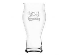 Spiegelau & Nachtmann, 4 teiliges Lager-Bier Glas-Set, Kristallglas, 510 ccm, 4992079 Samuel Adams Boston Lager-Set Beer Classics