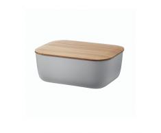 rig tig Z00096-2 Box-It Butterdose, Melamin, grau, 15 x 12 x 7 cm