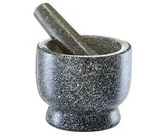 Zeller 24500 Mörser und Stößel Set, Granit, anthrazit
