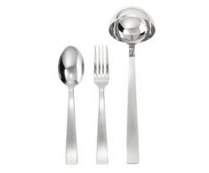Servierbesteck 3-tlg Gio Ponti Luxus Versilbert