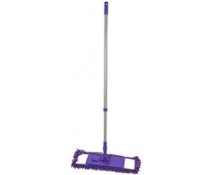 purclean Microfaser Chenille Wischmop Bodenwischer, lila