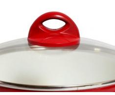 7 tlg. Topfset Keramik Beschichtigung Kochtopfset Kochtopf Set Pfanne Topf sales by JOLTA® (Lila)