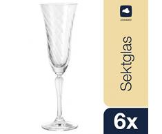 Leonardo 017736 Set / 6 Sektglas Volterra