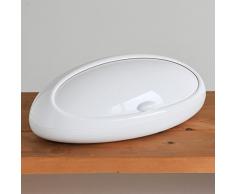 Alessi GNAM Brotkasten aus thermoplastischem Harz, weiÃ