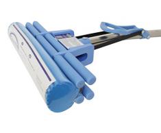 CleanAid OneTouch PRO Bodenwischer, WIschmop, Doppelwringer (PRO-Mop, 28cm)