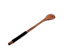 Küche Kaffee Tee Milch Kochen Holzpaddel Schaufel Löffel Schöpfkelle 20cm