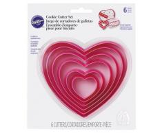 Wilton Ausstechformen Herze 6 Stück