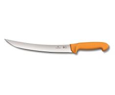 Victorinox Küchenmesser Swibo Blockmesser leicht Normaler Schliff gelb 26 cm Klingenlänge, 5.8435