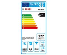 Bosch WAT28320 Serie 6 Waschmaschine FL / A+++ / 122 kWh/Jahr / 1397 UpM / 7 kg / Weiß / Metallverschlusshaken
