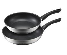 Kopf Pfannenset Alfons (Edelstahl, 2-teilig, Teflonbeschichtung, Induktion)