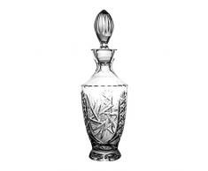 Crystaljulia 2909 Karaffe, Kristall, 1000ml, 12 x 12 x 27 cm
