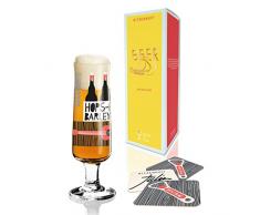 Ritzenhoff 3220013 Design Bierglas mit Bierdeckeln, Julien Chung, Herbst 2015