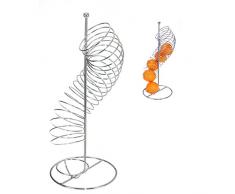 Edler Obstkorb - Aufbewahrung für Obst Spirale Spender Orangenhalter