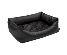 Hunter Hundesofa Grizzly schwarz, Größe: L