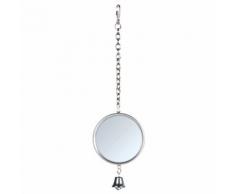 Trixie Spiegel mit Metallrahmen, Kette/Glocke