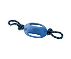 Nerf Dog Spielzeug Gummi+Tau blau