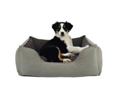 Bett Nesko beige/braun für Hunde, Maße: 40 x 30 cm