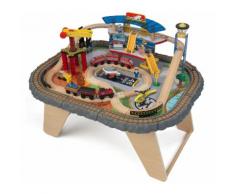 KidKraft® Eisenbahn Spieltisch, »Transportstation Eisenbahnset & Spielplatte«