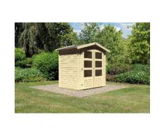 KARIBU Gartenhaus »Bellantis«, BxT: 186x125 cm, 19 mm, natur
