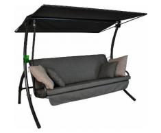 ANGERER FREIZEITMÖBEL Hollywoodschaukel »Drift Smart Stone«, 3-Sitzer, grau