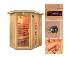 HOME DELUXE Infrarotkabine »Redsun XL«, 155/120/190 cm, 40 mm, für bis zu 3 Personen