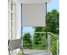Balkonsichtschutz, B: 150 cm, granitgrau