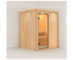 KARIBU Systemsauna »Minja«, 151/151/198 cm, ohne Ofen