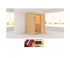 KARIBU Massivholzsauna »Svenja«, 144/144/198 cm, ohne Ofen