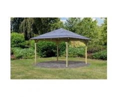 KARIBU Holzpavillon »Granada«, BxT: 314x314 cm