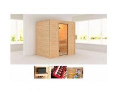 KARIBU Massivholzsauna »Samira«, 196/144/187 cm, ohne Ofen