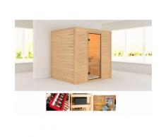 KARIBU Massivholzsauna »Adina«, 196/170/187 cm, ohne Ofen