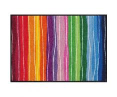 Fußmatte, Salonloewe, »Wavy Lines«, waschbar, In- und Outdoor mit rutschhemmender Beschichtung