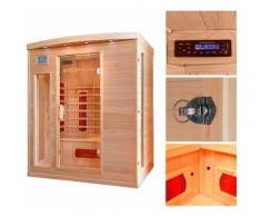 HOME DELUXE Infrarotkabine »Tropical L«, B/T/H: 153/110/190 cm, 40 mm, für bis zu 3 Personen