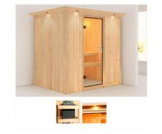 KARIBU Systemsauna »Anki«, 196/198/151 cm, 68 mm, ohne Ofen