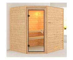 KARIBU Massivholzsauna »Mia«, 196/170/198 cm, ohne Ofen