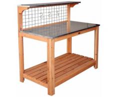 HABAU Pflanztisch , aus Kiefernholz, BxTxH: 101x55x117 cm, braun